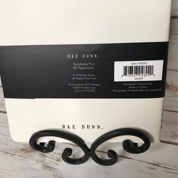 Rae Dunn Notebook Trio - Picture 7 of 8